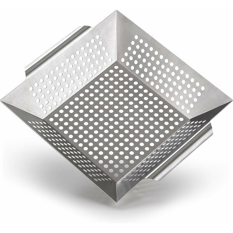 Panier à barbecue en acier inoxydable , bol de barbecue adapté à tous les types de barbecue