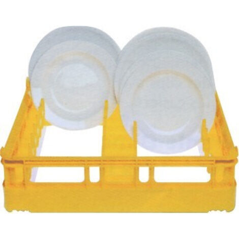 Panier carré pour 15 assiettes plates ou 12 creuses