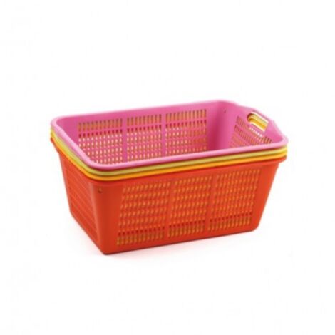 Panier Casalinga Plastique à plusieurs moments empilable pp 58x34x23 cm