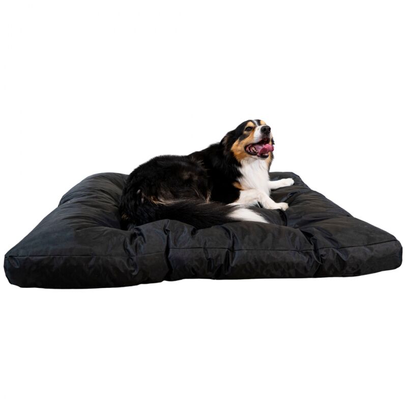 Panier Chien - 125x110x15 cm Noir Bananair