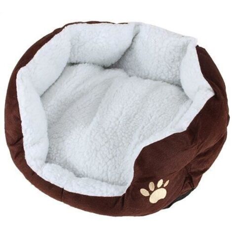 Panier Corbeille Niche Coussin Maison Lit amovible Pour Chien Chat Animaux Taille S 464215cm COFFE