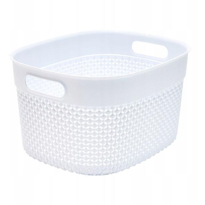 Rangement décoratif Lumarko koszyk Filo S blanc 22 cm
