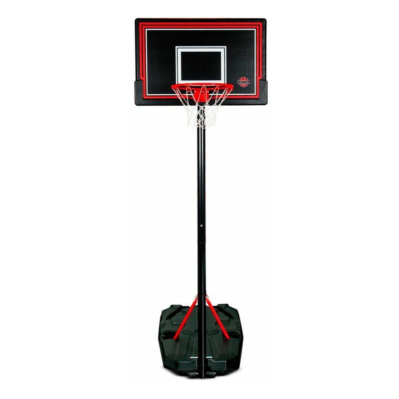 Bumber - Panier de Basket sur Pied Mobile Phoenix Hauteur réglable de 2m30 à 3m05 - Noir / Orange
