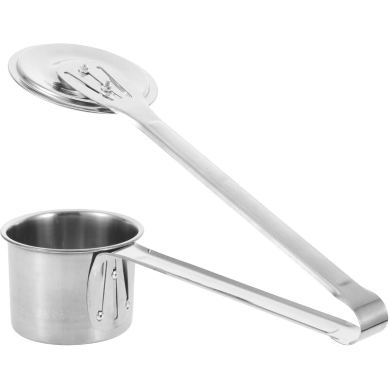 Panier de cueillette de fruits sauvages, cage de cueillette de fruits, outil de cueillette de fruits, outil de cueillette avec couvercle en acier