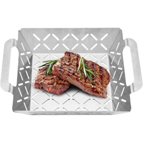 Panier de Cuisson au Gril - Panier Perforé pour Le Barbecue - Grille De