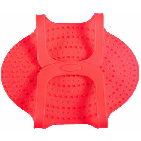 Panier de cuisson pliable en silicone de qualité alimentaire portable (rouge) 1 pièces