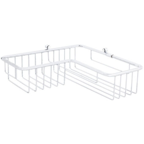 Panier de douche d'angle 27277 cm blanc - CRISTINA ONDYNA SH86824