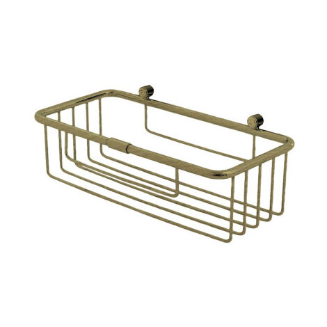 Panier de douche rectangulaire 25228 cm bronze mat - CRISTINA ONDYNA SHD1593