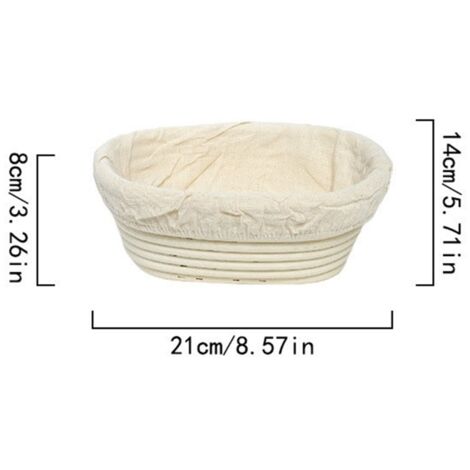 Panier de fermentation en rotin style européen, banneton rond pour pain au levain, accessoire de boulangerie artisanal, bol de rangement multifonction pour cuisine