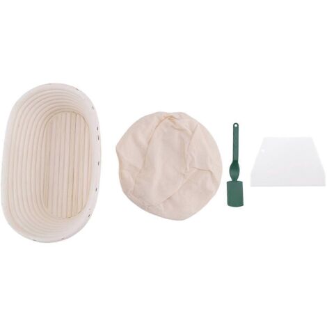 Panier de fermentation pour pain au levain, cuisson (9,6 x 6 x 3 pouces), comme illustré