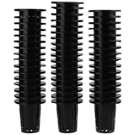 Panier de fixation en plastique pour jardinage sans terre, godets à mailles perforées