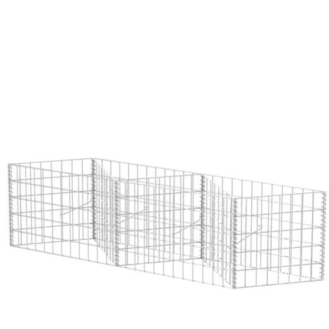 Panier de gabion Acier galvanisé 120x30x50 cm