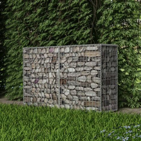 Panier de gabion，Mur en gabion Acier galvanisé 150x50x100 cm CFW24959