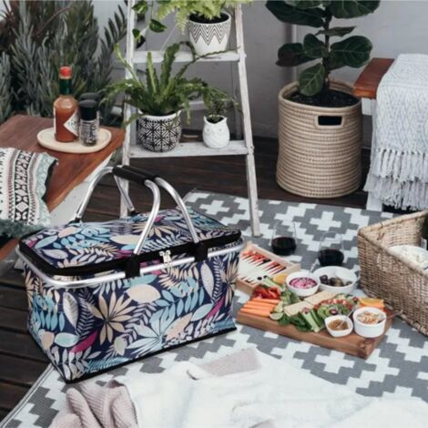 28L Sac Isotherme Pliable, MoreChioce Grande Capacité Panier