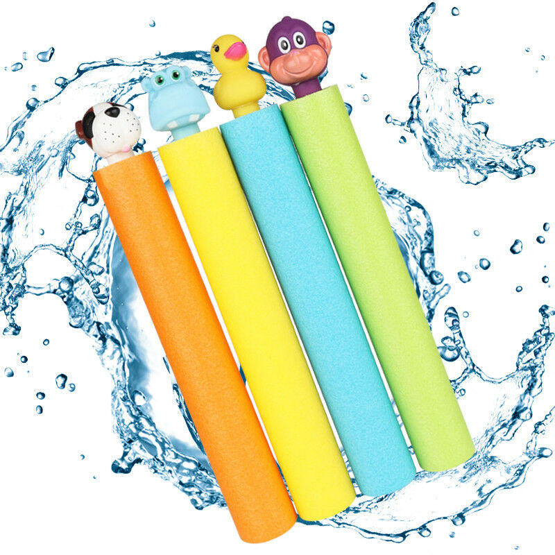 Panier de Pâques Stuffers Pistolets à eau pour enfants, 4-Pack Water Blaster Pool Toys Outdoor Water Toys for Kids Backyard Water Games Squirt Guns