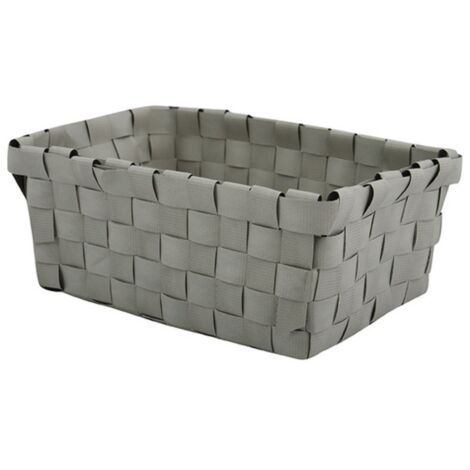 Panier de rangement 19x14x8cm Taupe MSV