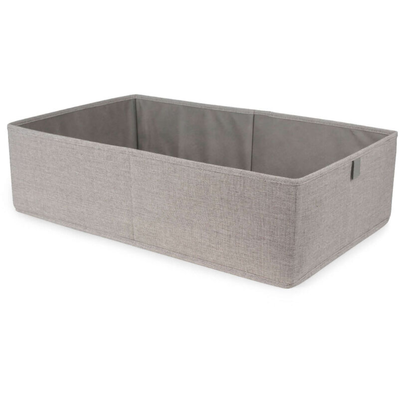 Boîte de rangement Oxford Taille XL - COMPACTOR - 56 x 36 x H.16.5 CM - Gris