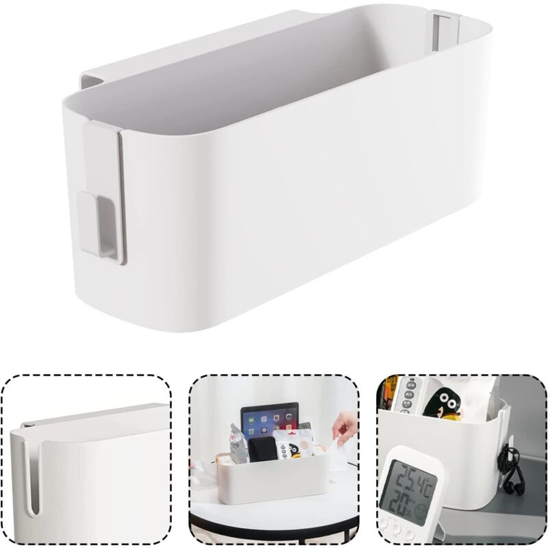 Longziming - tagère de Rangement de Chevet pour lit superposé de dortoir, Accessoires de Rangement pour lit Suspendu, Panier de Rangement à Suspendre