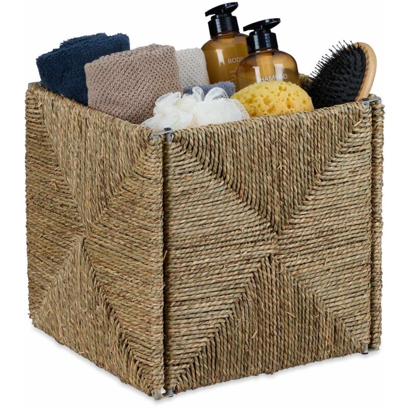 Northix - Panier de rangement carre en algue