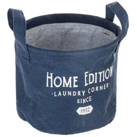 Panier de Rangement "Collect" 16cm Bleu Foncé