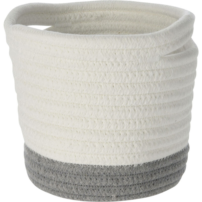 Panier de rangement, coton, 13 x 13 cm