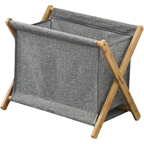 Panier De Rangement Pliable Bac De Rangement Vêtements Dossier En Bois Panier À Linge Panier Trieuse Panier Paniers Pour Le Linge Couverture Titulaire Pour Le Salon Vêtements