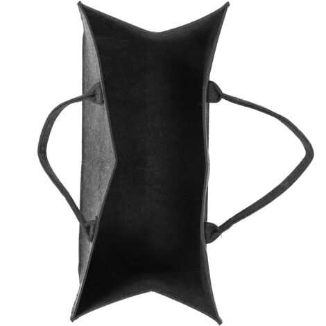 Panier de rangement pliable en feutre pour vêtements, voyage et courses, organisation maison