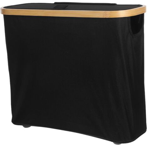 Panier de Rangement Pliable pour Papier Toilette avec Couvercle
