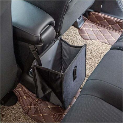 Panier de rangement pliable, sac de rangement suspendu étanche grande capacité, accessoires intérieurs de voiture (grande taille)