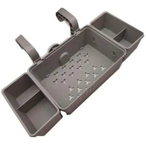 Panier de rangement pour piscine avec porte-gobelet – Résistant aux UV et au chlore – Pour tuyaux de 4 cm à 5.9 pouces – Rangement compact