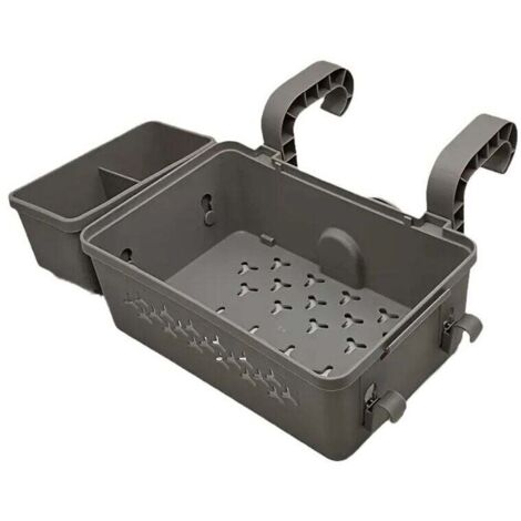 Panier de rangement pour piscines hors sol. accessoires de piscine hors sol. panier de rangement pour piscine avec porte-gobelet de piscine.