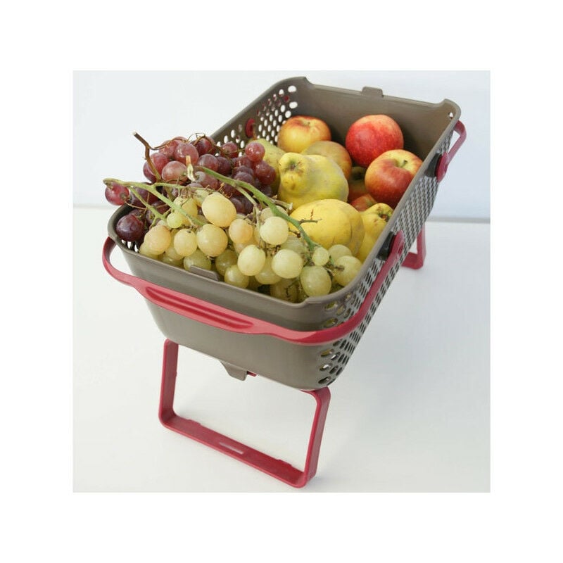 Mv Industrie - Panier de récolte Kajo Gris 15L - Jaune