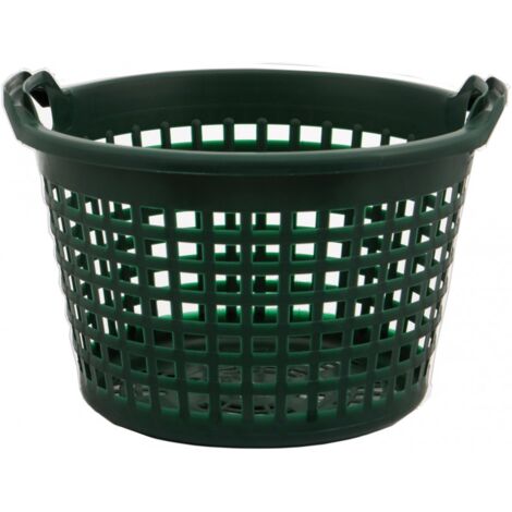 Panier de récolte 22 l vert avec 2 poignées