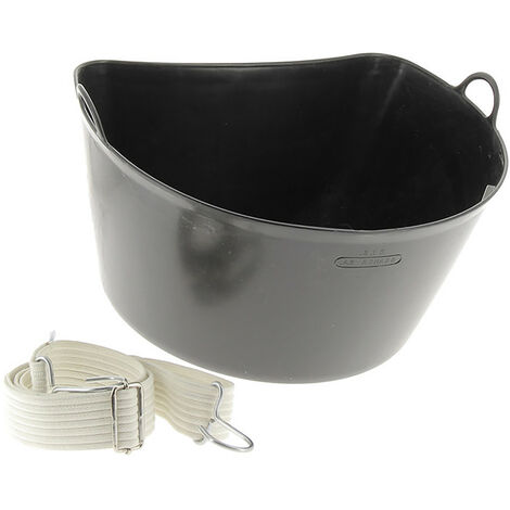 Panier de récolte ventral noir 10L