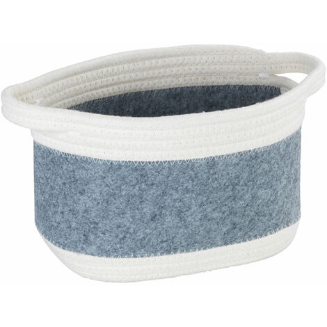 Panier de salle de bain BEA, feutre+polyester recyclé, WENKO