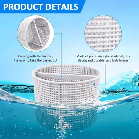 Panier De Skimmer De 18 Cm, Panier De Rechange Pour Skimmer De Piscine, Pré-filtre De Piscine,pour Hayward SPX1082