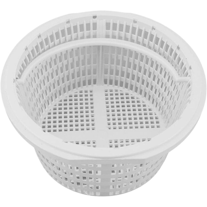 Panier De Skimmer Piscine, 19cm Filtre Skimmer Piscine, Panier D'Écumoire De Pisci-ne Rechange avec Poignée, Accessoires De Pisci-ne pour Enlever Les