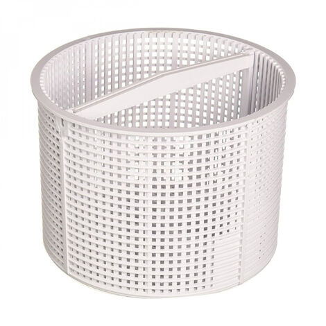 Panier de skimmer pour piscine – 18.2 cm diamètre – Anse amovible – Compatible avec skimmers Hayward SP1082/84/85 – Matériau ABS blanc - SPX1080EA
