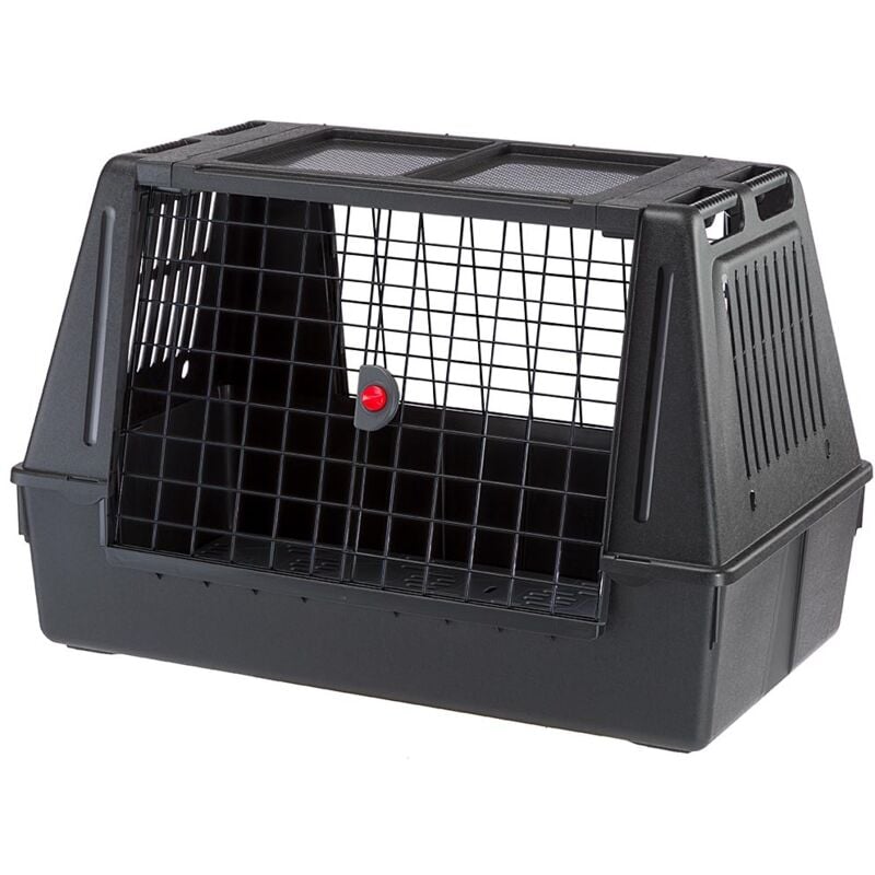 Atlas car scenic Transport pour chiens pour voiture. Diverses mesures.. Variante 100 - Misure: 100 x 60 x h 66 cm - Noir - Ferplast