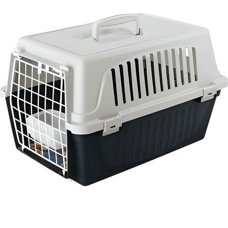 Cage et sac de transport pour chat Curver Panier de transport - Blanc  ivoire - Pour chat