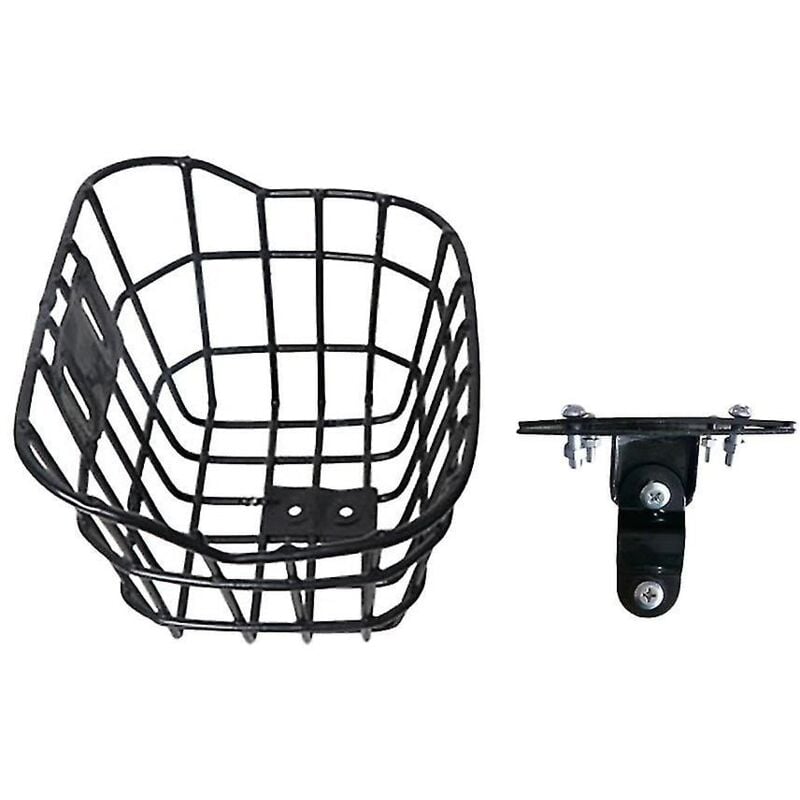 Panier de vélo pour enfants avec support fixe Paniers de vélo pour filles Accessoires de vélo de scooter