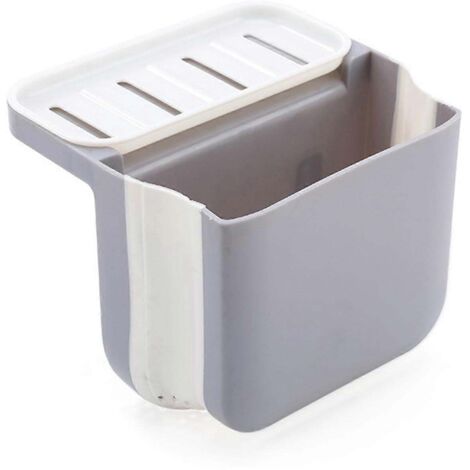 Panier d'égouttage suspendu à ventouse, passoire pliable pour évier, organisateur de rangement pour salle de bain et cuisine
