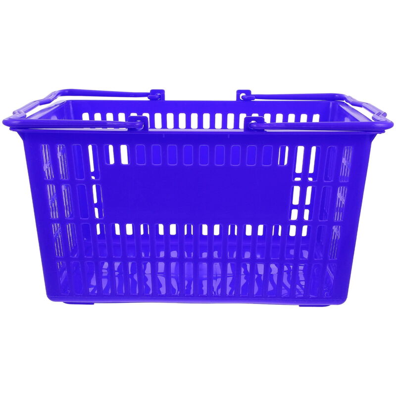 Panier d'épicerie pratique 1pc Panier de supermarché Panier de courses pratique Panier de rangement de légumes