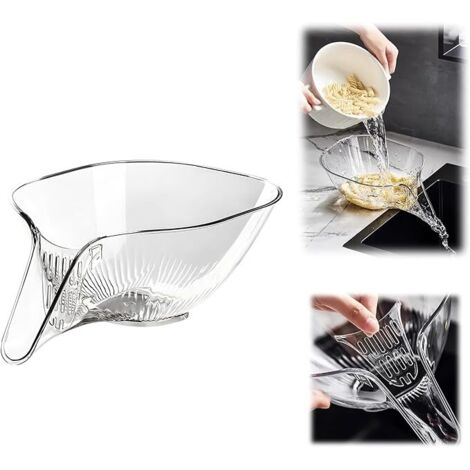 Panier égouttoir en forme d'entonnoir  Panier égouttoir  Filtre pour évier de cuisine  Panier passoire multifonctionnel