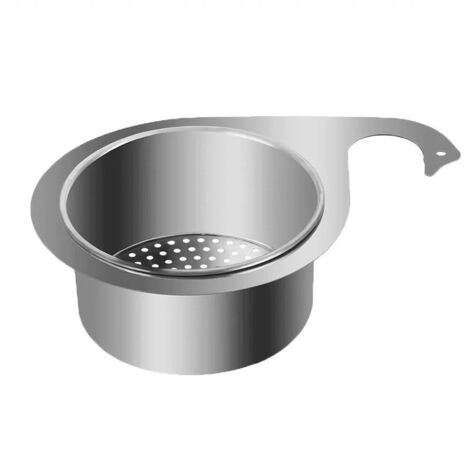 Panier égouttoir inox cygne, filtre évier suspendu, déchets légumes cuisine