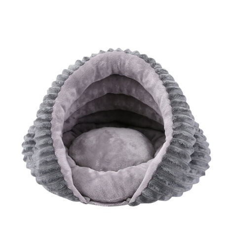 Panier en Forme de Conque pour Chien et Chat