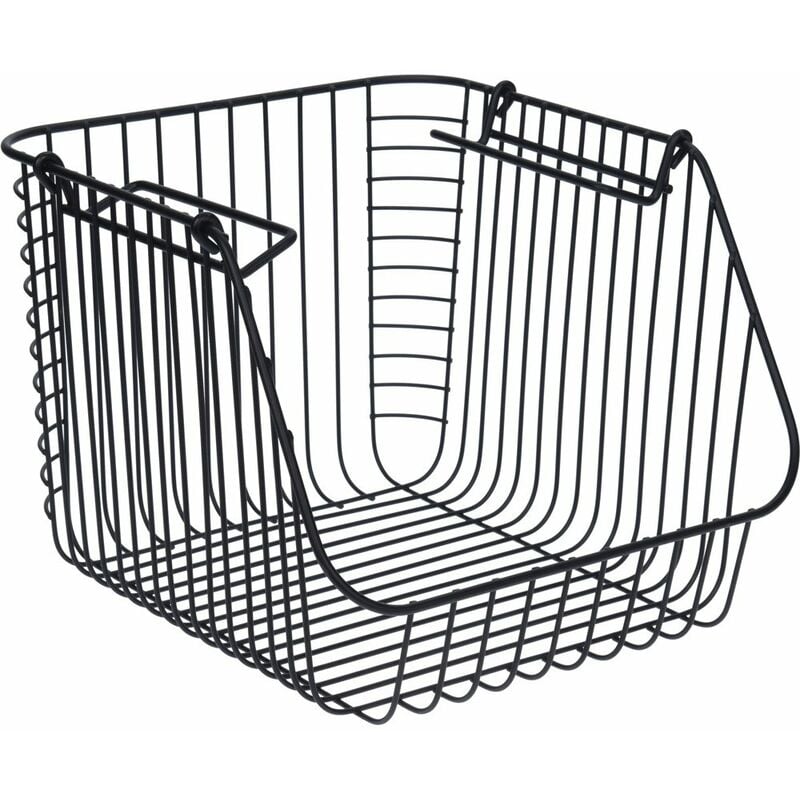 Panier en métal pour le stockage des légumes et des fruits, 29x27x21cm