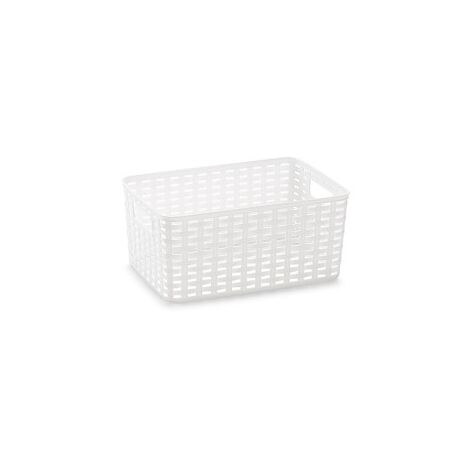 Panier en osier 33x22 cm 10 litres blanca