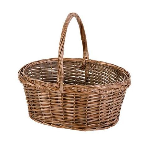 Panier en osier entier 39x34 H28 cm