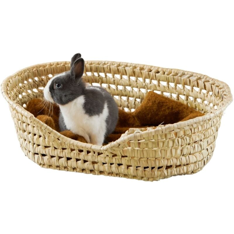 Panier Osier pour chat Naturel 45 cm